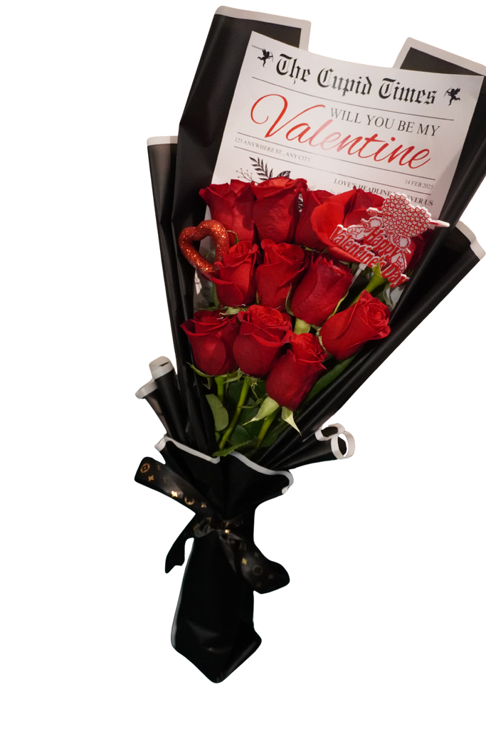 Valentines Cupid Bouquet