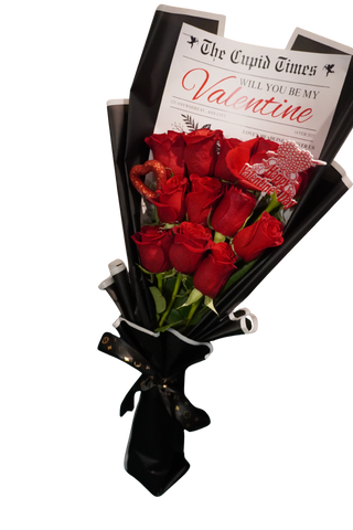 Valentines Cupid Bouquet